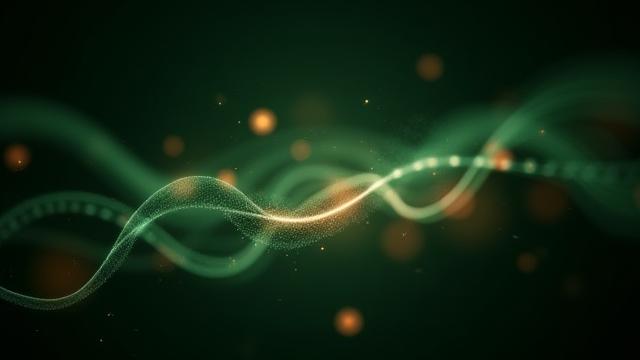 Conceptual image of neural pathways and calm brain activity